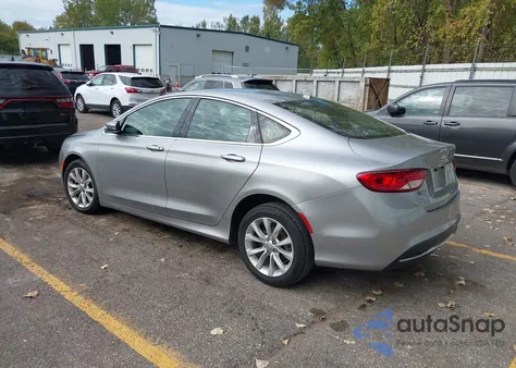 2015 Chrysler 200 C из США, поврежденный, VIN 1C3CCCCB9FN660055